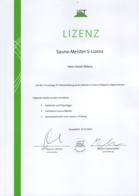 Sauna-Meister