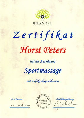 Sportmassage