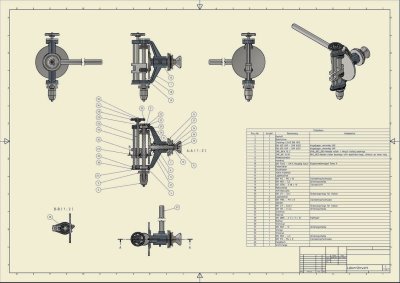 Laborr&uuml;hrwerk - Zeichnung
