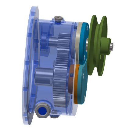 Stirnradflanschgetriebe