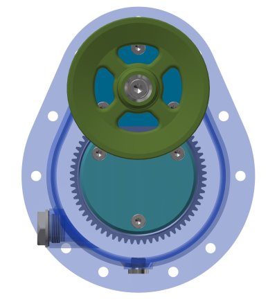 Stirnradflanschgetriebe