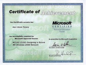 Designing a secure MS Windows 2000 Network